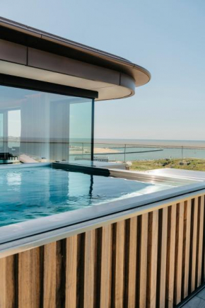 Ostend penthouse beach view private pool